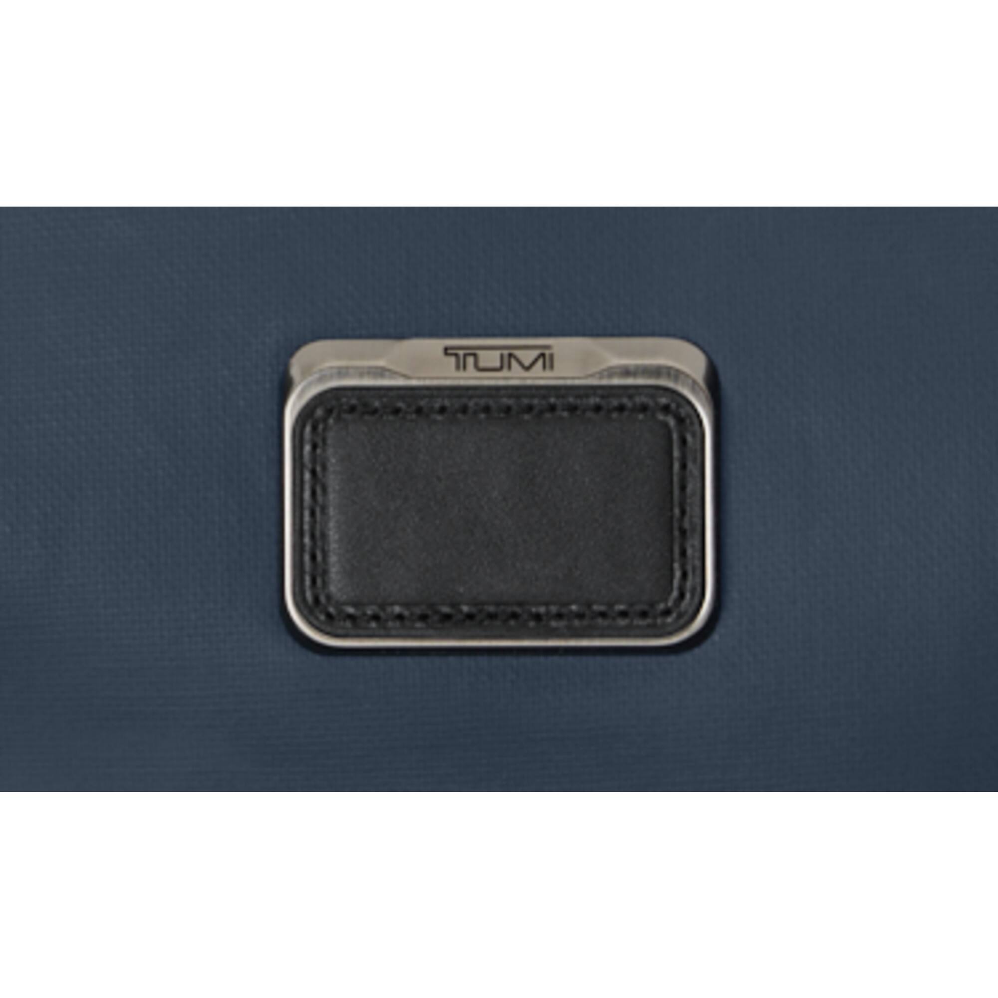 Alt View 2. TUMI - Alpha Bravo Search Backpack - Navy Coated Canvas.