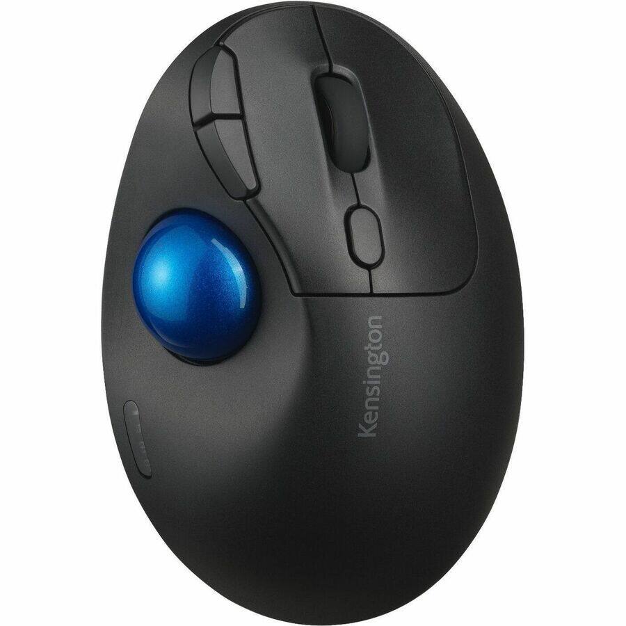 Alt View 6. Kensington - Kensington Pro Fit Ergo TB450 Trackball - Optical - Wireless - Bluetooth - 2.40 GHz - Black - USB 2.0 Type A - 1600 dpi - Black.