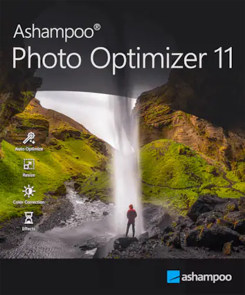 Ashampoo Photo Optimizer 11
Auto Optimize
Resize
Color Correction
Effects
ashampoo