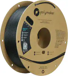 Polymaker - PETG Filament - Black - Front_Zoom