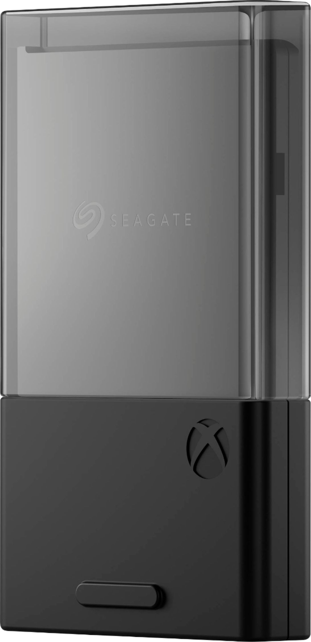 Left View: Seagate - 1TB Storage Expansion Card for Xbox Series X|S Internal NVMe SSD - Black