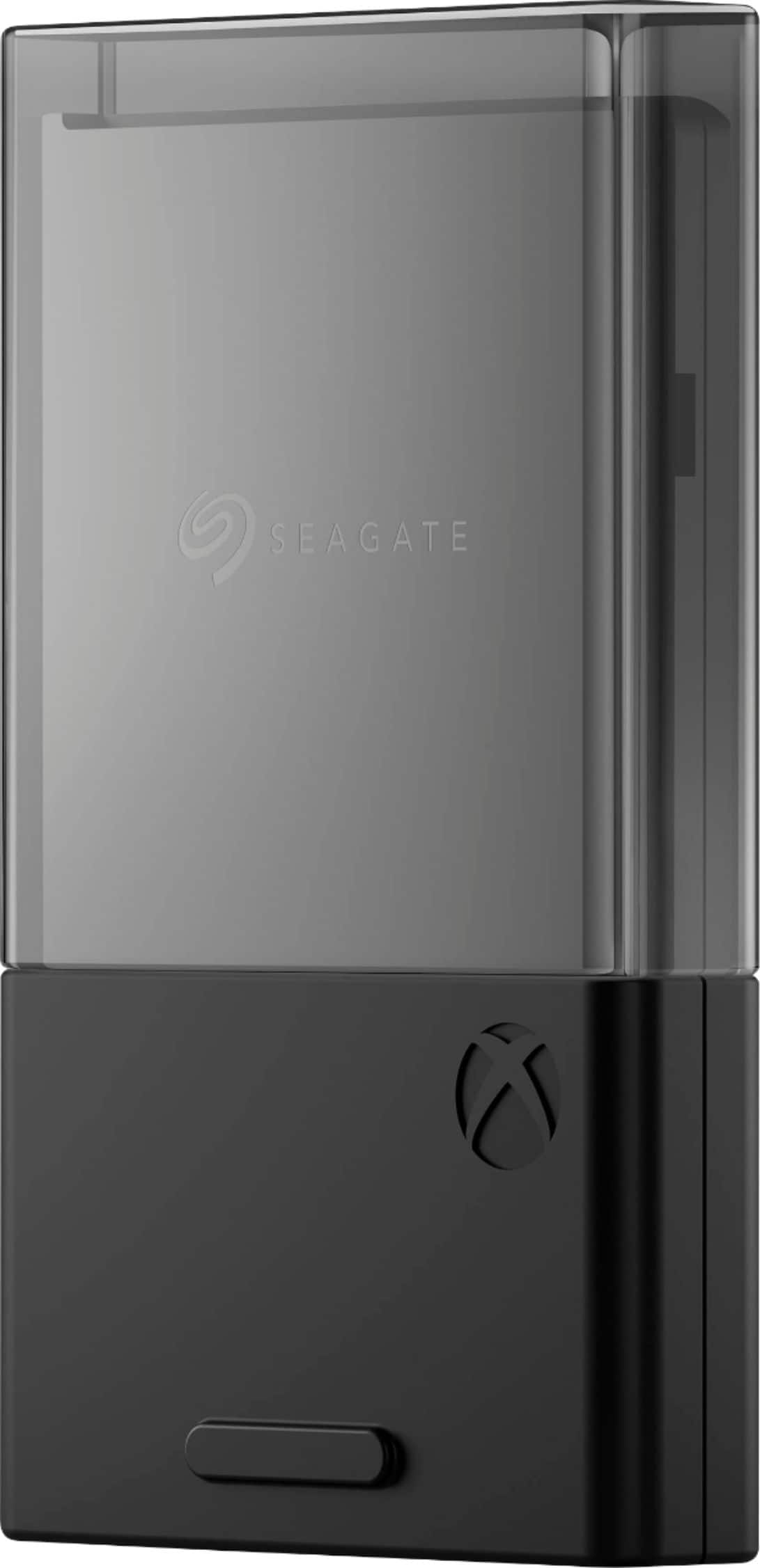 Left. Seagate - 1TB Storage Expansion Card for Xbox Series X|S Internal NVMe SSD - Black.