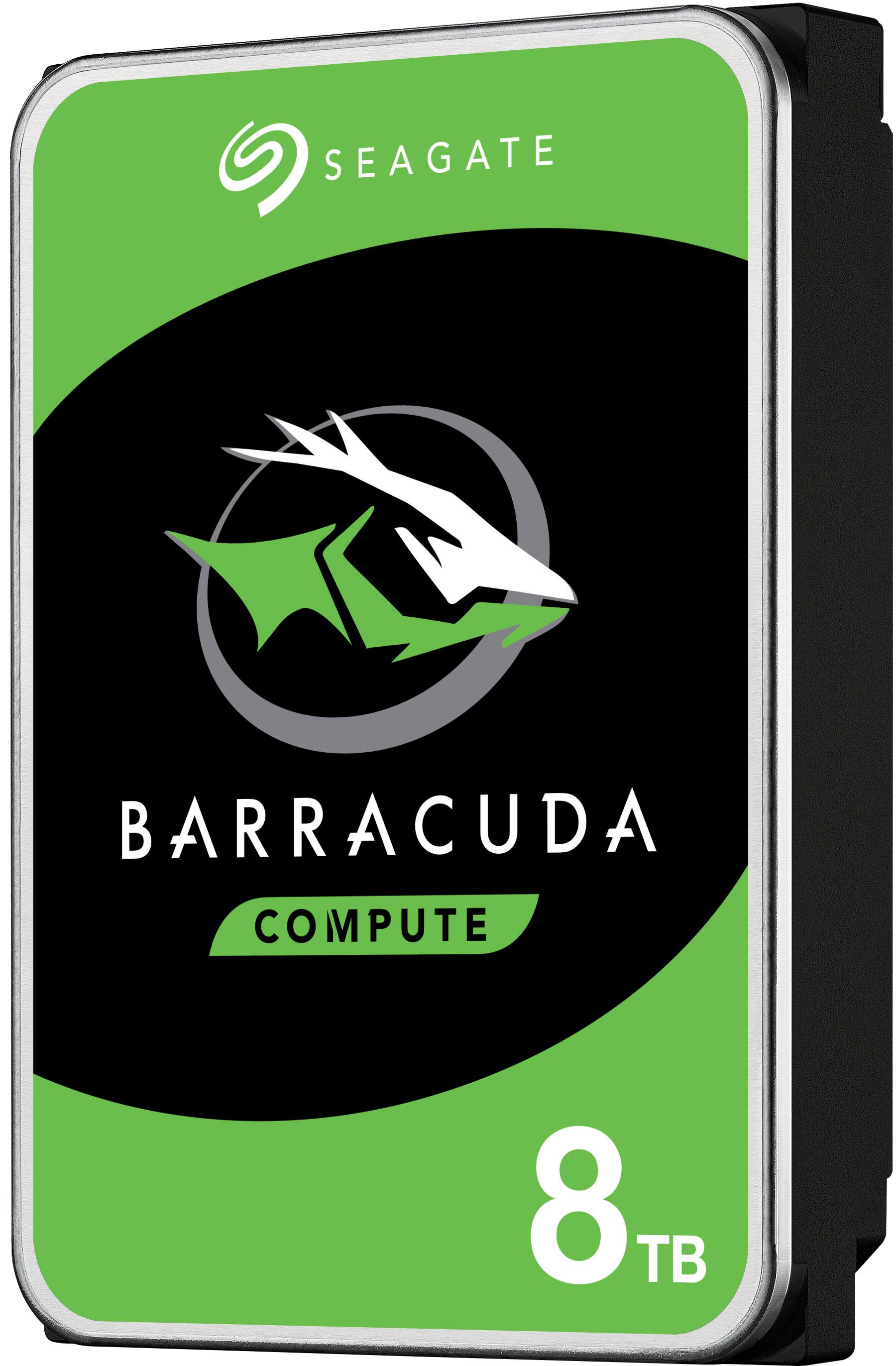 Alt View 1. Seagate - Barracuda 8TB Internal SATA Hard Drive for Desktops - Multi.