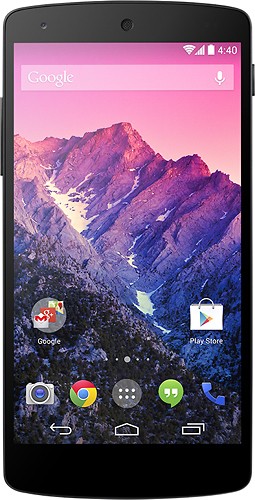  T-Mobile Prepaid - LG Nexus 5 4G No-Contract Cell Phone - Black