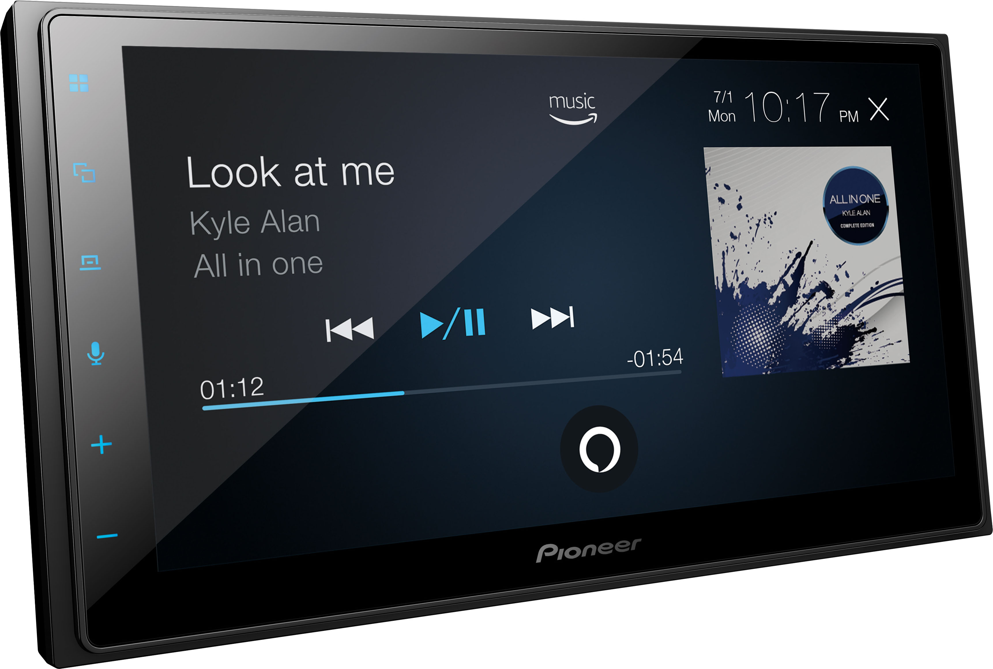 Pioneer 6.8 Android Auto™ and Apple CarPlay® Bluetooth® Digital Media (DM)  Receiver Black AVH-2550NEX - Best Buy