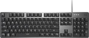 Logitech - K845 Full-size Wired Mechanical Cherry MX Red Linear Switch Keyboard with Five Backlight Modes - Graphite - Front_Zoom