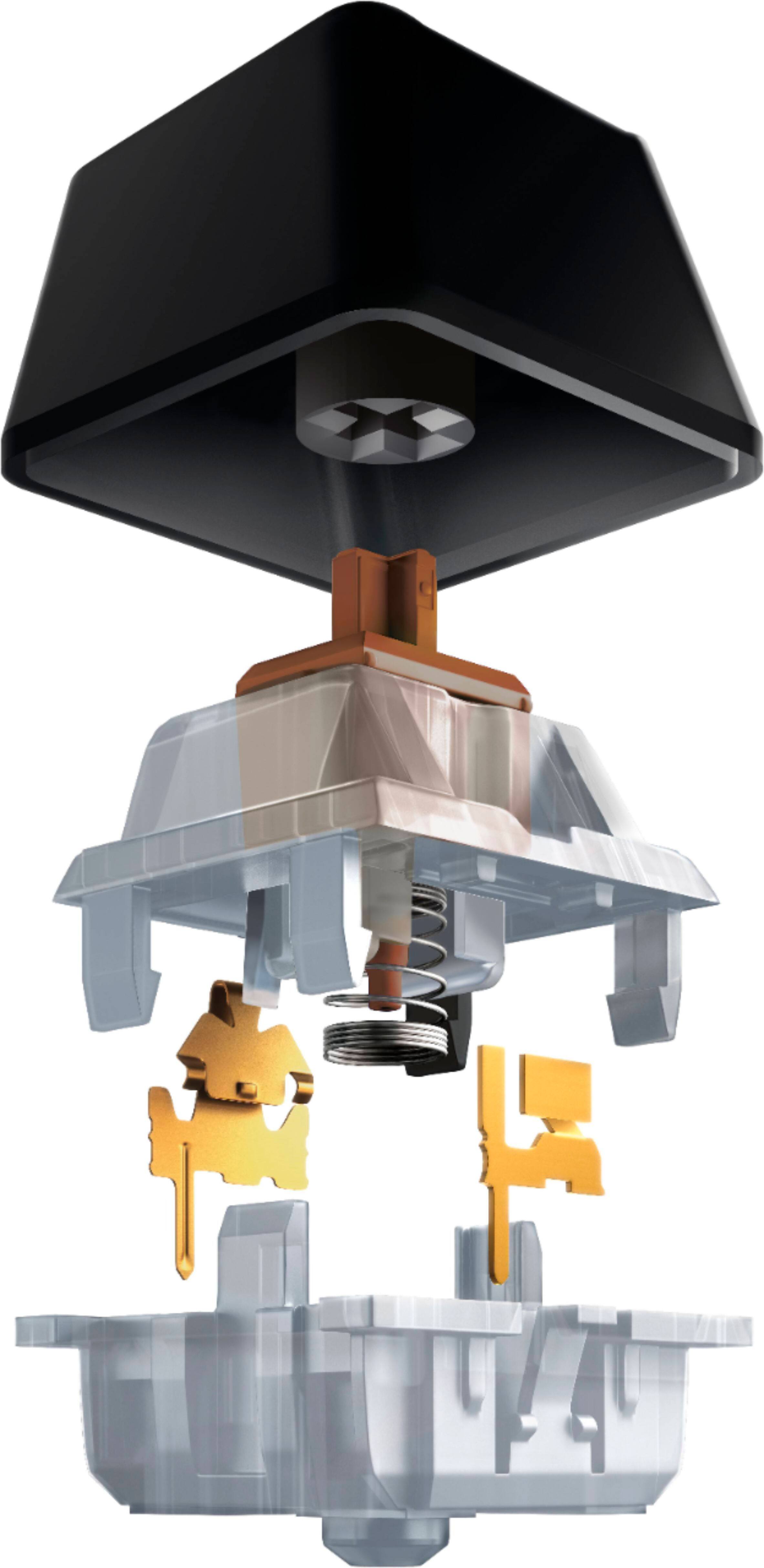 Alt View 17. Logitech - K845 Full-size Wired Mechanical Tactile Keyboard - Graphite.