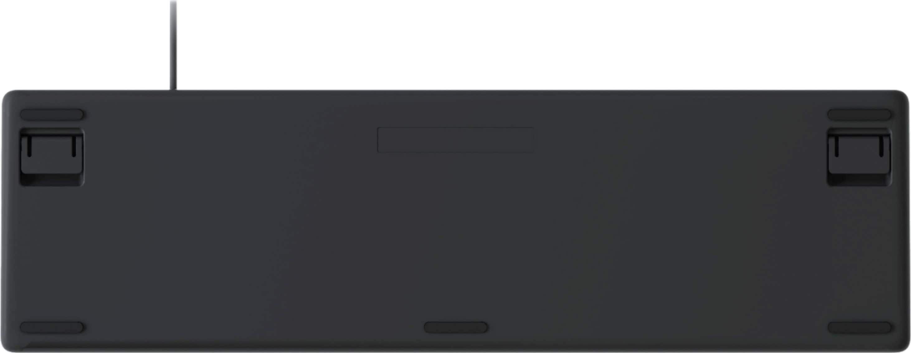 Alt View 11. Logitech - K845 Full-size Wired Mechanical Cherry MX Blue Clicky Switch Keyboard with Five Backlight Modes - Graphite.