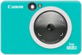 Front Zoom. Canon - Ivy CLIQ2 Instant Film Camera - Turquoise.