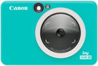 Front. Canon - Ivy CLIQ2 Instant Film Camera - Turquoise.