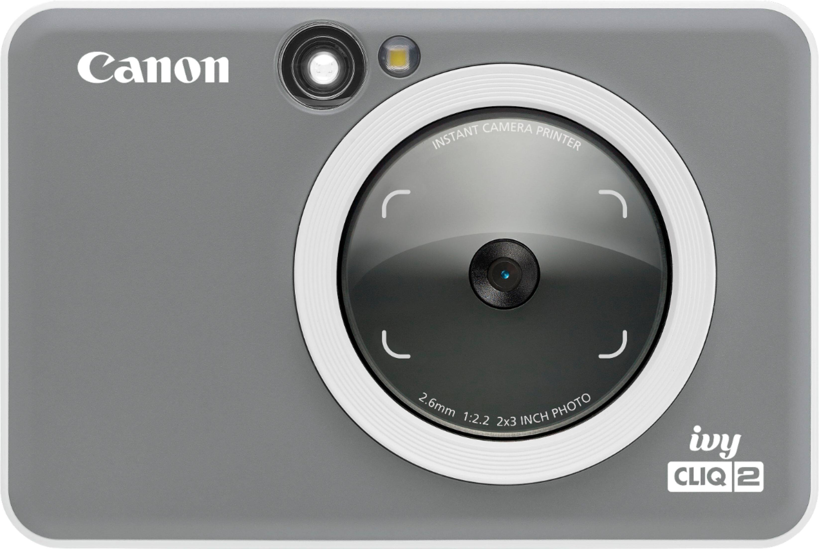 canon ivy cliq2 instant film camera black