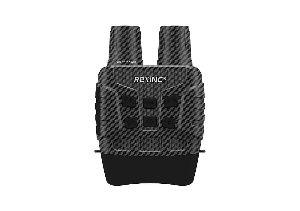 Alt View 12. Rexing - B1 10 x 25 Digital Night Vision Binoculars, Infrared (IR) Digital Camera - Carbon Fiber.