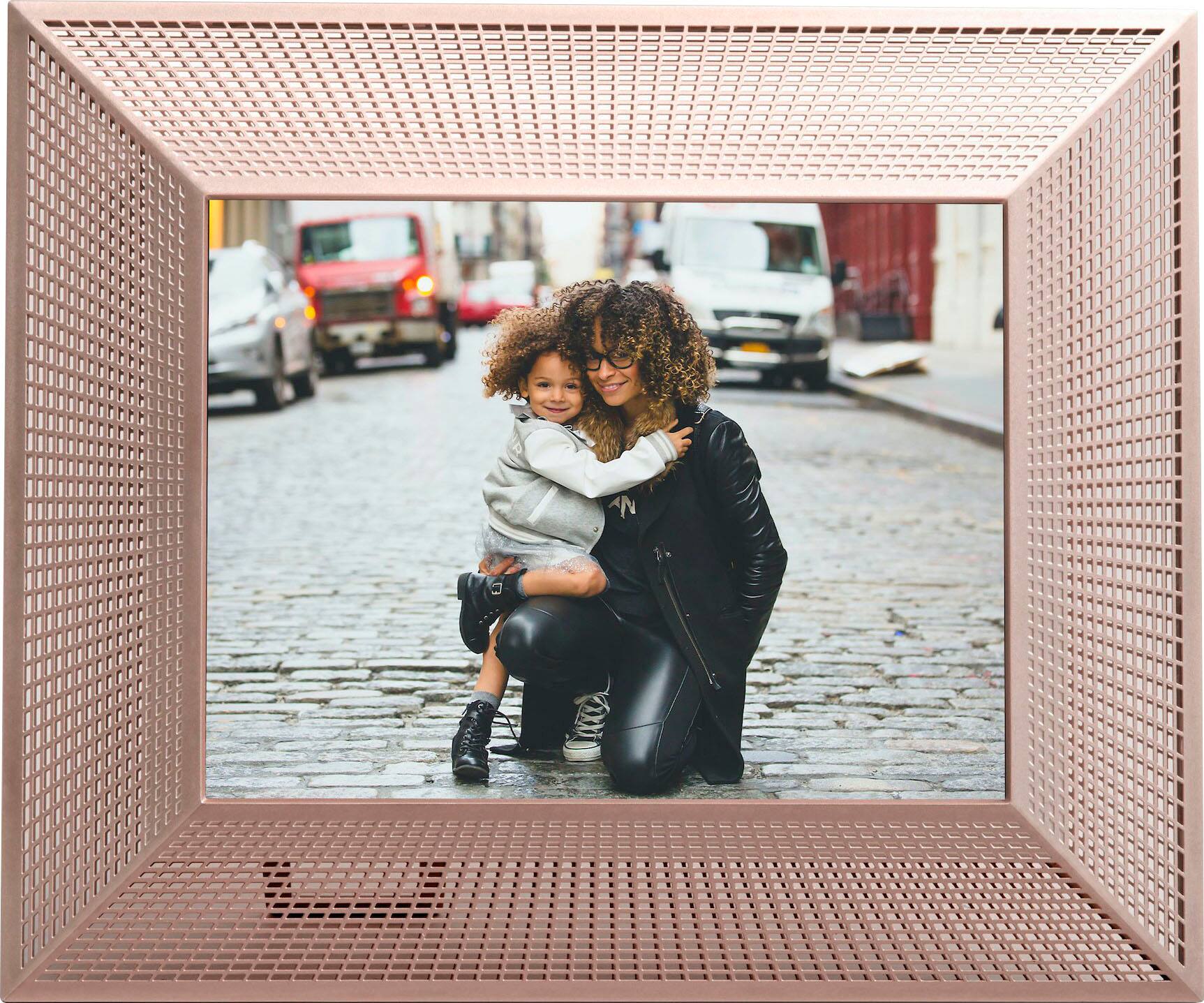 Aura Smith 9.7" Wi-fi Digital Photo Frame Platinum Rose ...