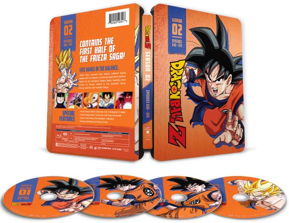 Dragon Ball Z Season 2 Steelbook Blu Ray 4 Discs Best Buy