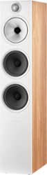 Bowers & Wilkins - 600 Series Anniversary Edition 3-way Floorstanding Speaker (each) - Oak - Front_Zoom