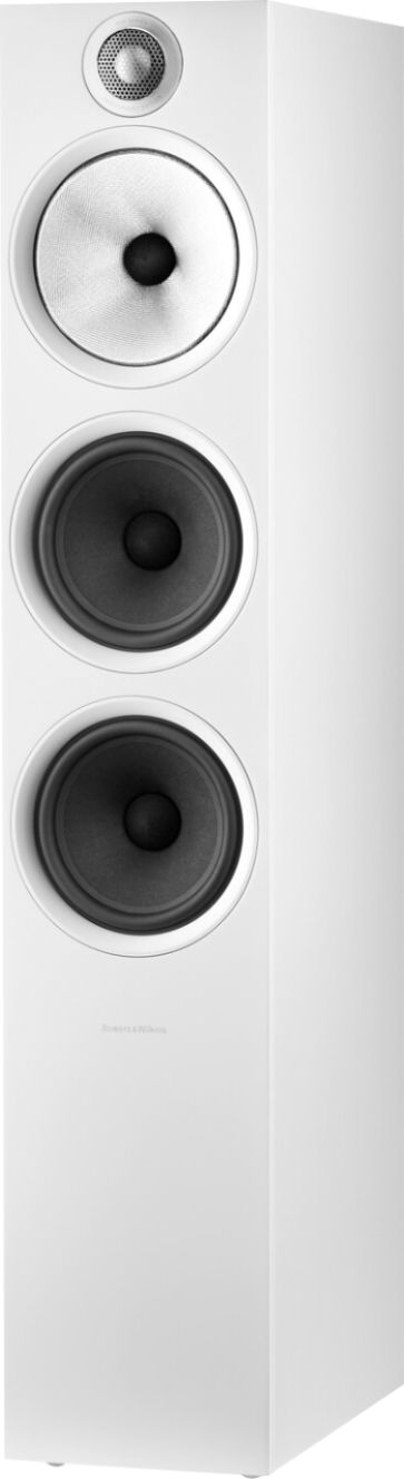 Bowers & Wilkins – 600 Series Anniversary Edition 3-way Floorstanding Speaker (each) – White