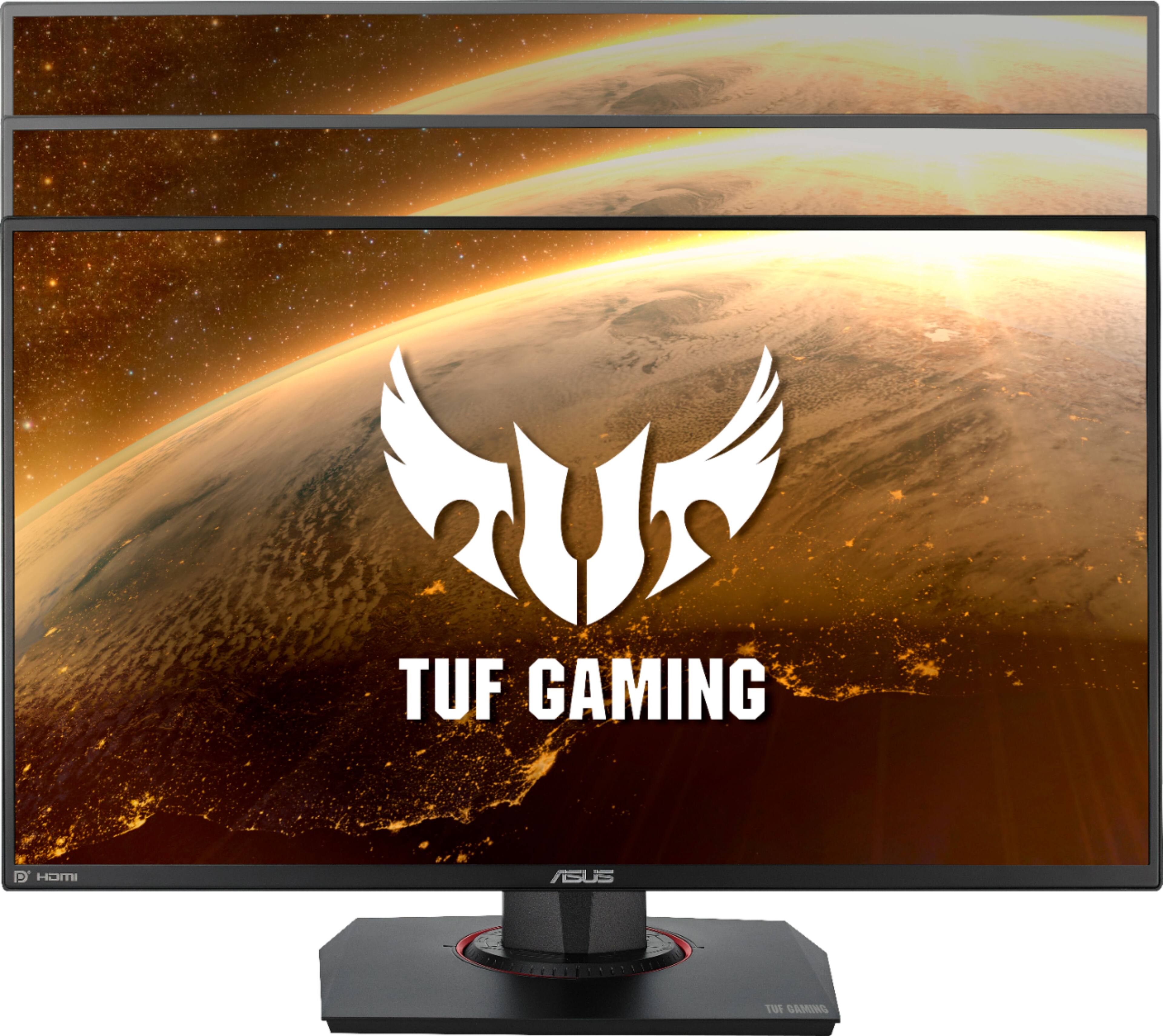 Alt View 1. ASUS - Geek Squad Certified Refurbished TUF Gaming 25" FHD IPS 280Hz 1ms Gaming Monitor with HDR (DisplayPort, HDMI) - Black.