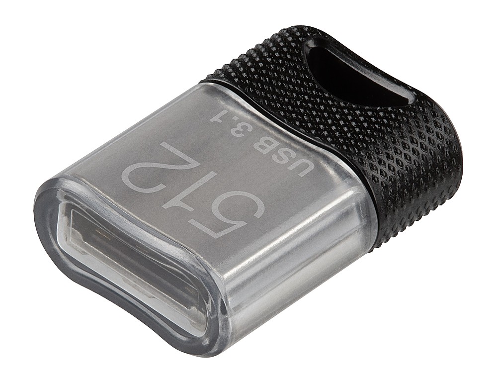 PNY - 512GB Elite-X Fit USB 3.1 Flash Drive - 200MB/s - Black