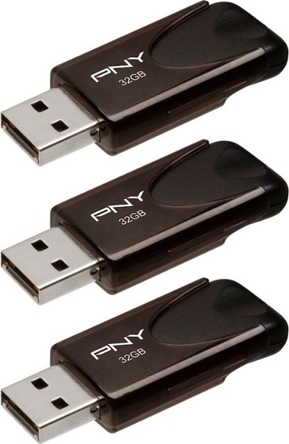 PNY 32GB USB 2.0 Flash Drive Black