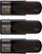 Alt View 11. PNY - 32GB Attaché 4 Type A USB 2.0 Flash Drive 3-Pack - Black.