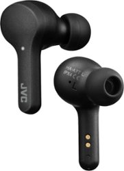 JVC - Gumy True Wireless Headphones - Black - Front_Zoom