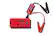 Alt View 12. Uncharted Supply Co. - The Zeus - Power System Jumpstarter - Red.