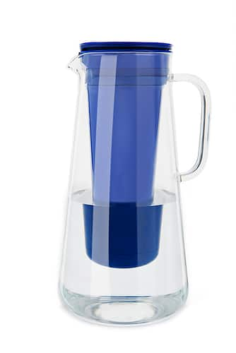 LifeStraw Home Glass 7 Cup - Glass Cobalt