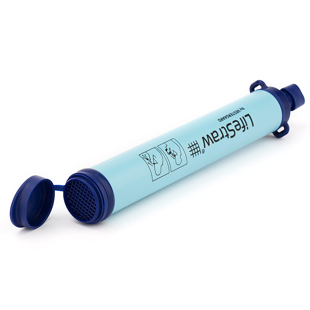 Lifestraw - Personal Water Filter Straw - Blue - Blue