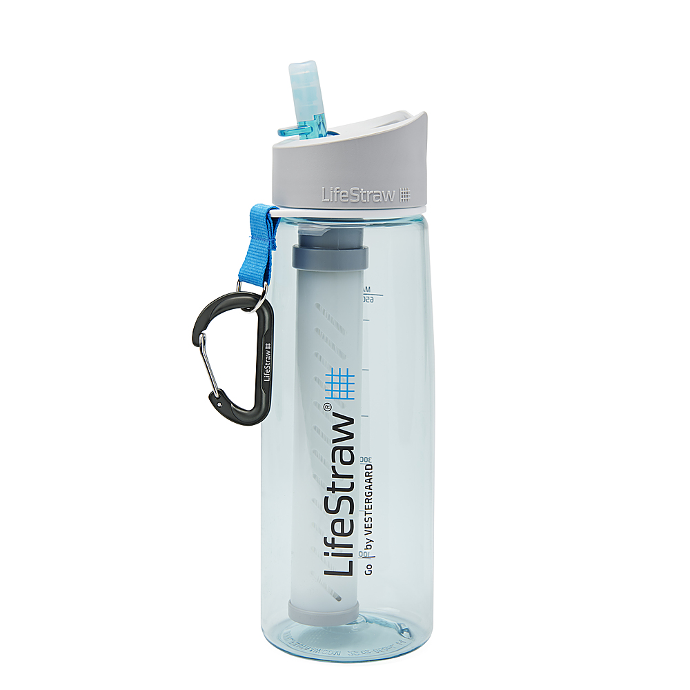 Lifestraw - Go 2-Stage Water Filter Bottle - Light Blue