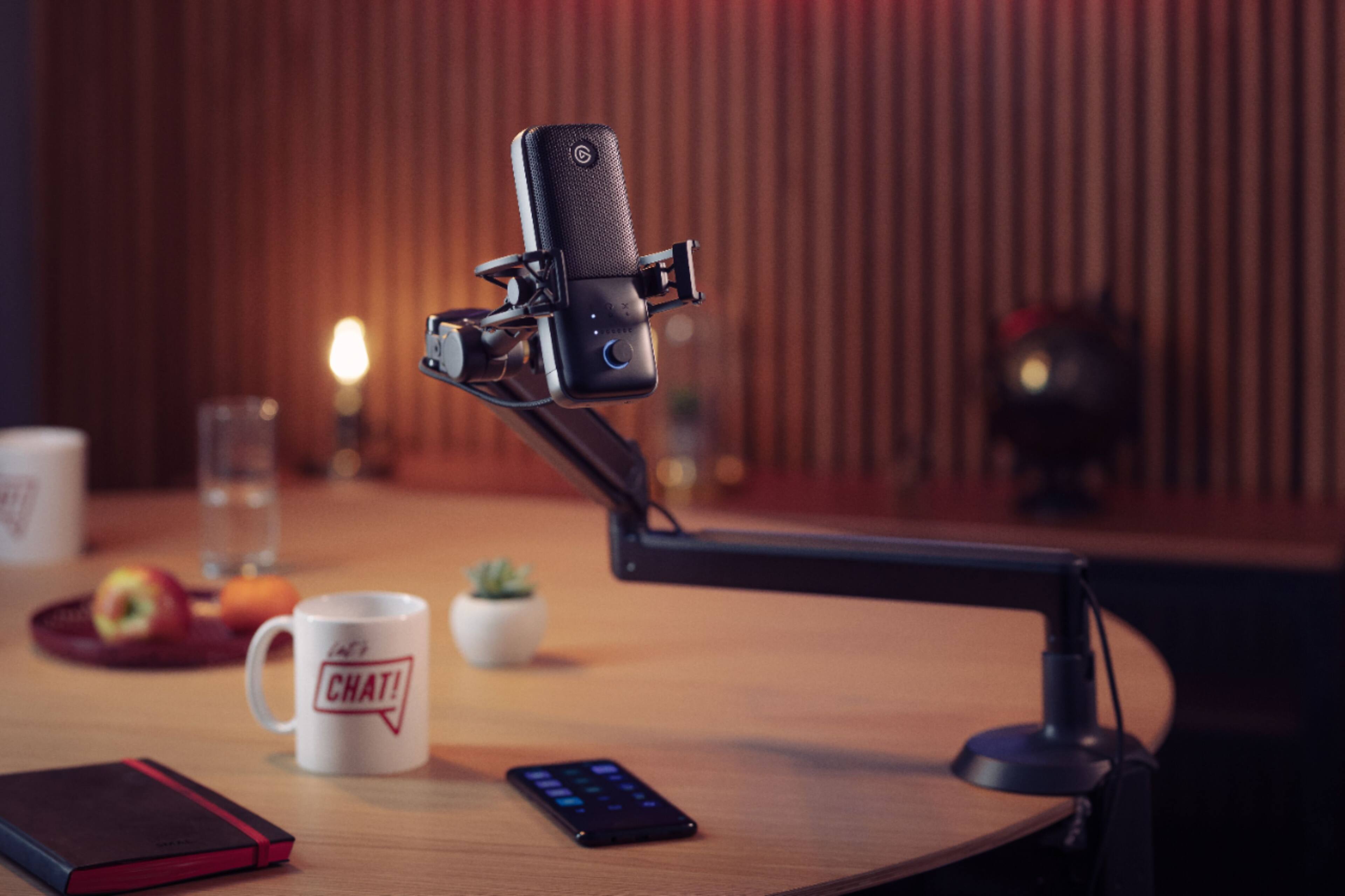 Alt View 11. Elgato - Wave Shock Mount for Elgato Wave Microphones - Black.