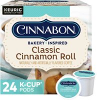 Cinnabon - Classic Cinnamon Roll Keurig Single-Serve K-Cup Pods, Light Roast Coffee, 24 Count - Front_Zoom