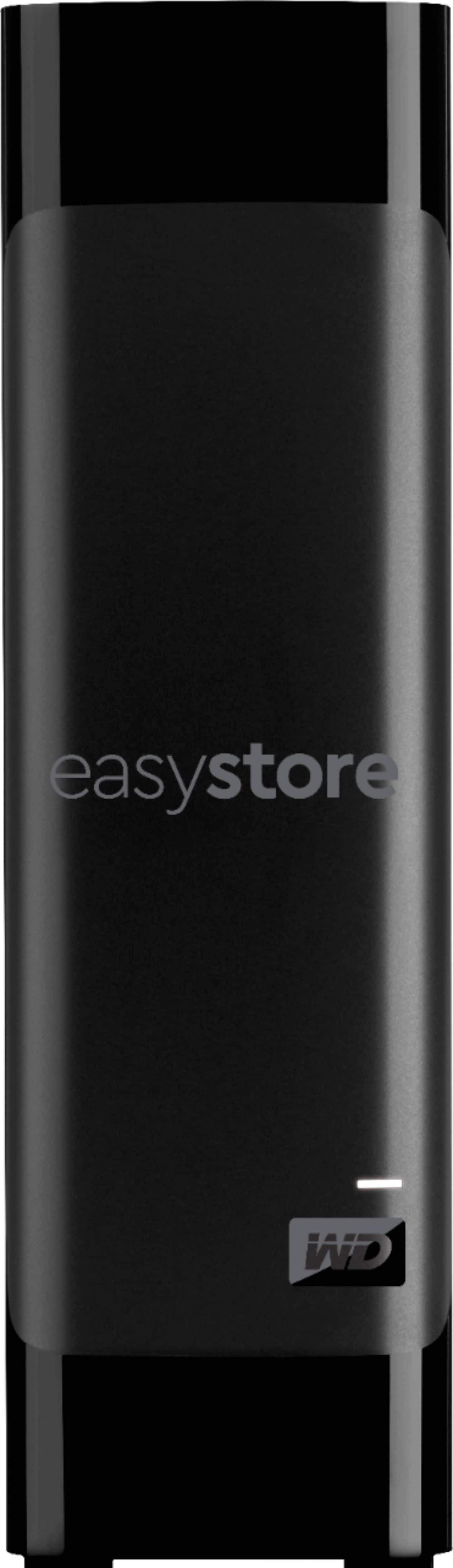 WD - easystore 12TB External USB 3.0 Hard Drive - Black - Front_Zoom