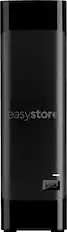 Front. WD - easystore 8TB External USB 3.0 Hard Drive - Black.