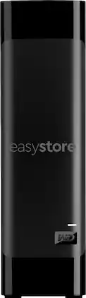 WD - easystore 8TB External USB 3.0 Hard Drive - Black