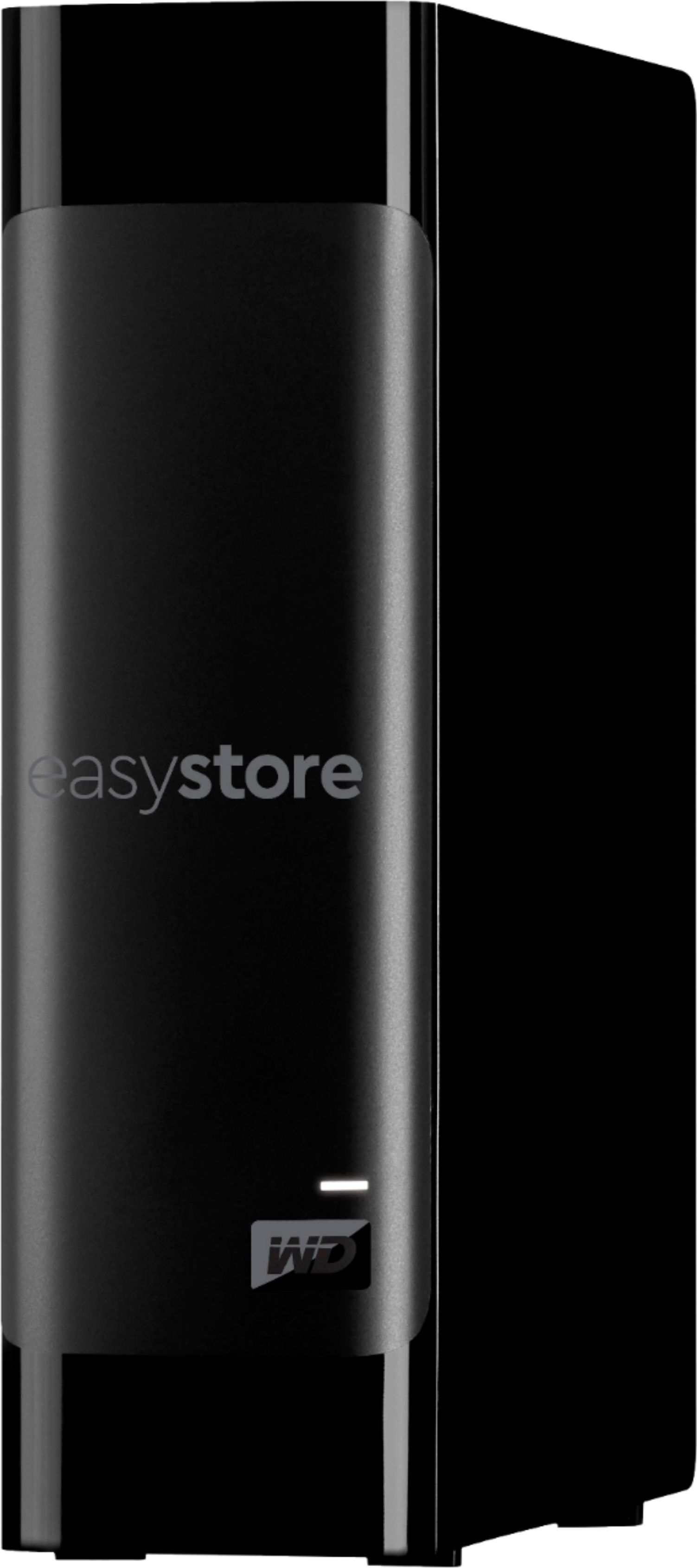 Left View: WD - Easystore 128GB USB 3.0 Flash Drive - Blue