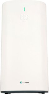 GermGuardian - AP5800W 19" Hi-Performance Air Purifier Tower Console with HEPA Filter & Air Quality Sensor - White