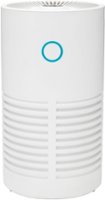 GermGuardian - AC4711W 15-inch 4-in-1 HEPA Filter Air Purifier for Homes, Medium Rooms, Allergies, Smoke, Dust, Dander - White - Front_Zoom
