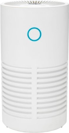 GermGuardian - 15-inch Air Purifier with 360-Degree True HEPA Pure  Filter and UV-C Light for 150 Sq. Ft Rooms - White_0