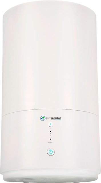 PureGuardian – PureGuardian® H950AR Ultrasonic Cool Mist Top Fill Humidifier with Aromatherapy, .80-Gallon – White