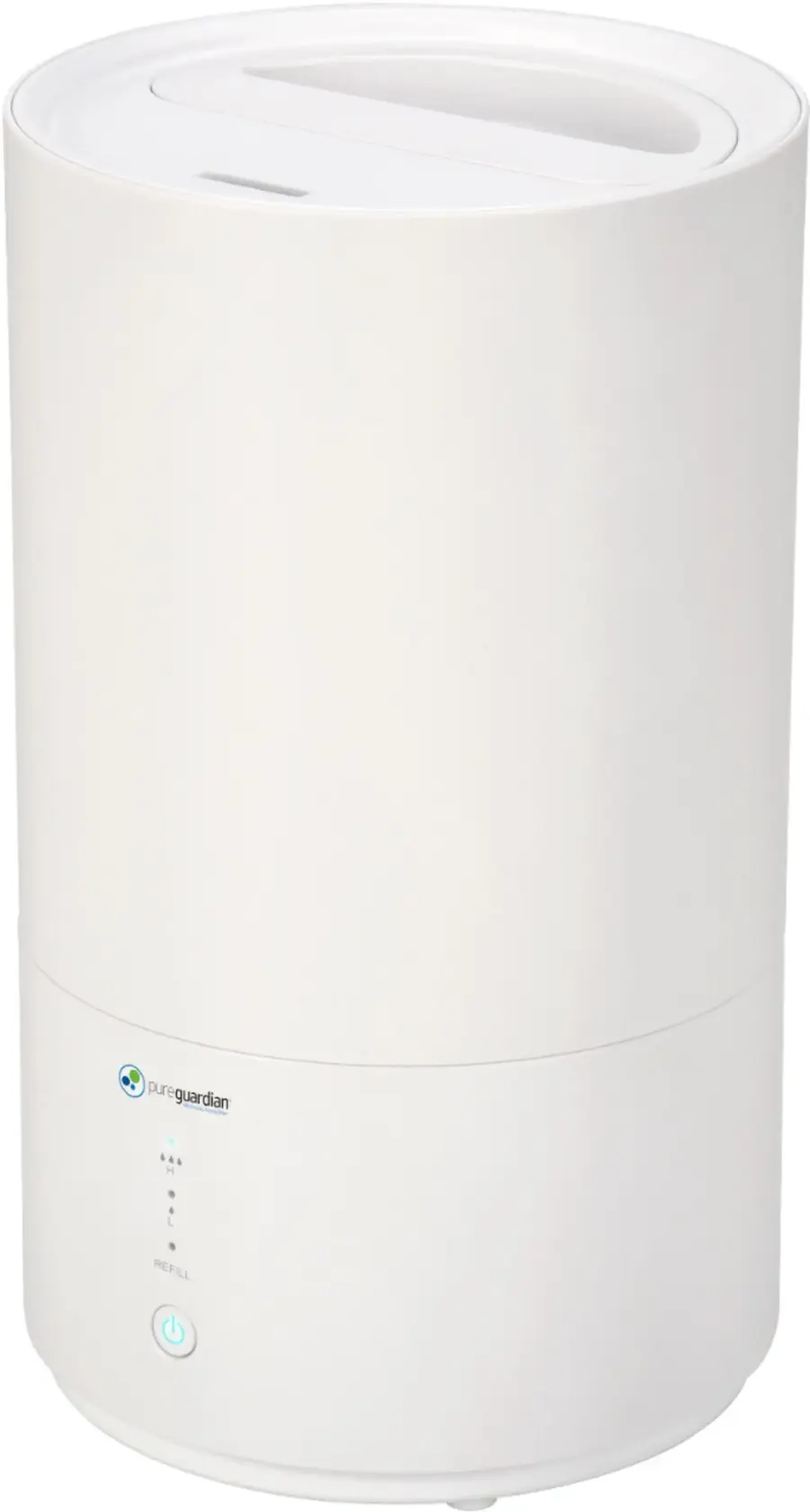 Alt View 17. PureGuardian - H950AR Ultrasonic Cool Mist Top Fill Humidifier with Aromatherapy, .80-Gallon - White.
