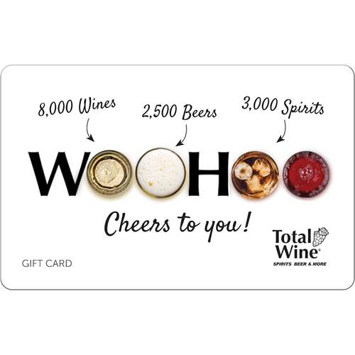 Total Wine - $25 Gift Card (Digital Delivery) [Digital]