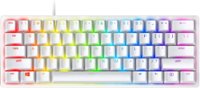 Front. Razer - Huntsman Mini 60% Wired Optical Linear Switch Gaming Keyboard with Chroma RGB Backlighting - Mercury.