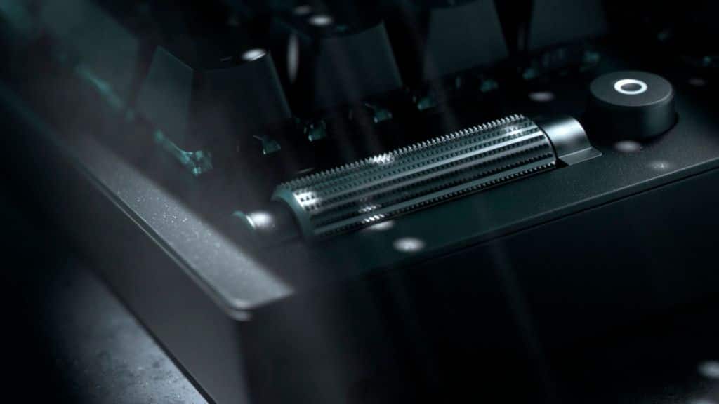 Alt View 19. Razer - Blackwidow V3 Full Size Wired Mechanical Green Clicky Tactile Switch Gaming Keyboard with Chroma RGB Backlighting - Black.