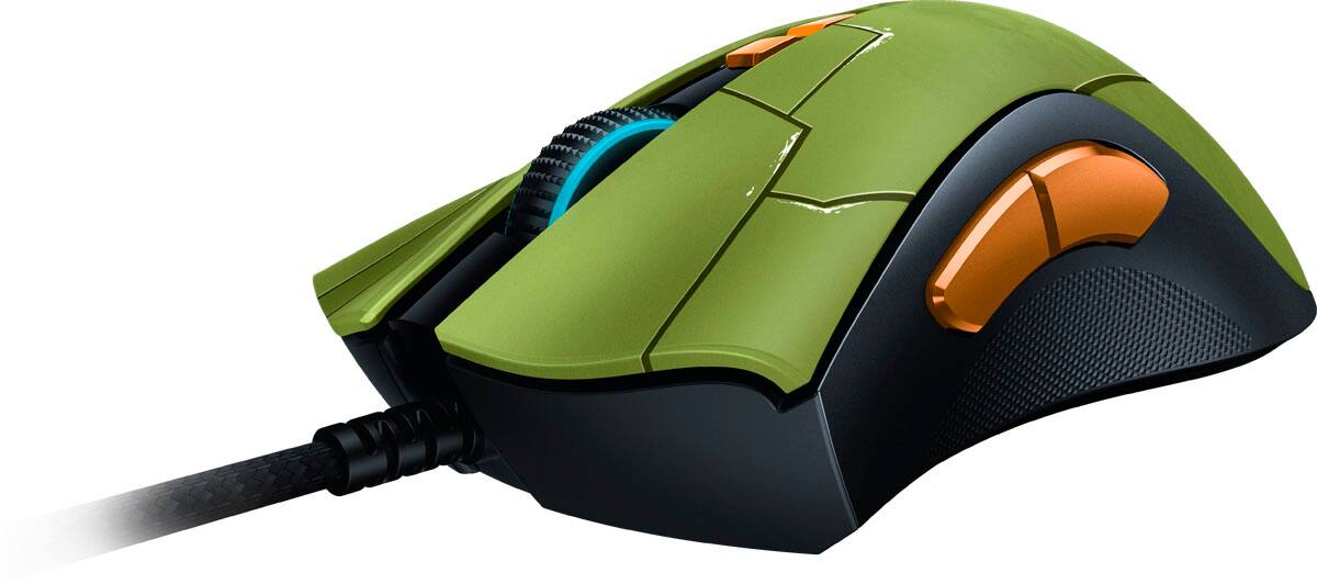 Angle. Razer - DeathAdder V2 Wired Optical Gaming Mouse with 8 Programmable Buttons.