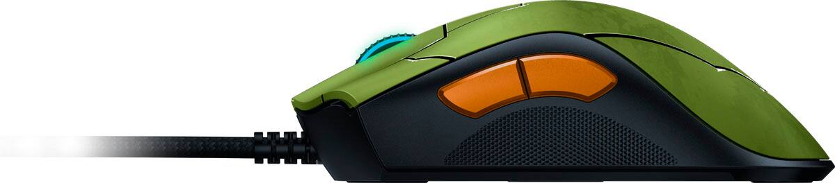 Left. Razer - DeathAdder V2 Wired Optical Gaming Mouse with 8 Programmable Buttons.