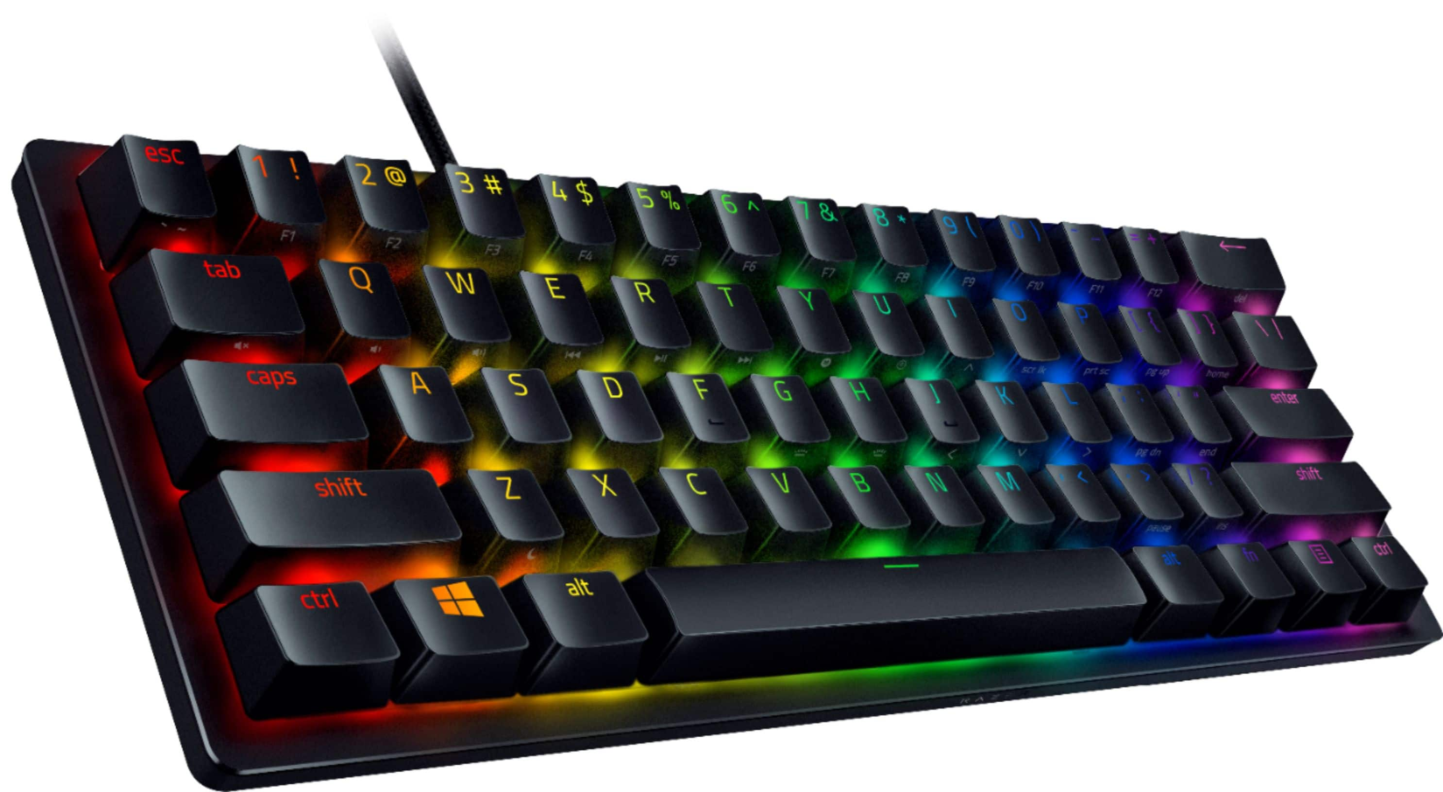 Razer Huntsman V2 - keyboard - QWERTY - US - RZ03-03930200-R3U1 - Keyboards  