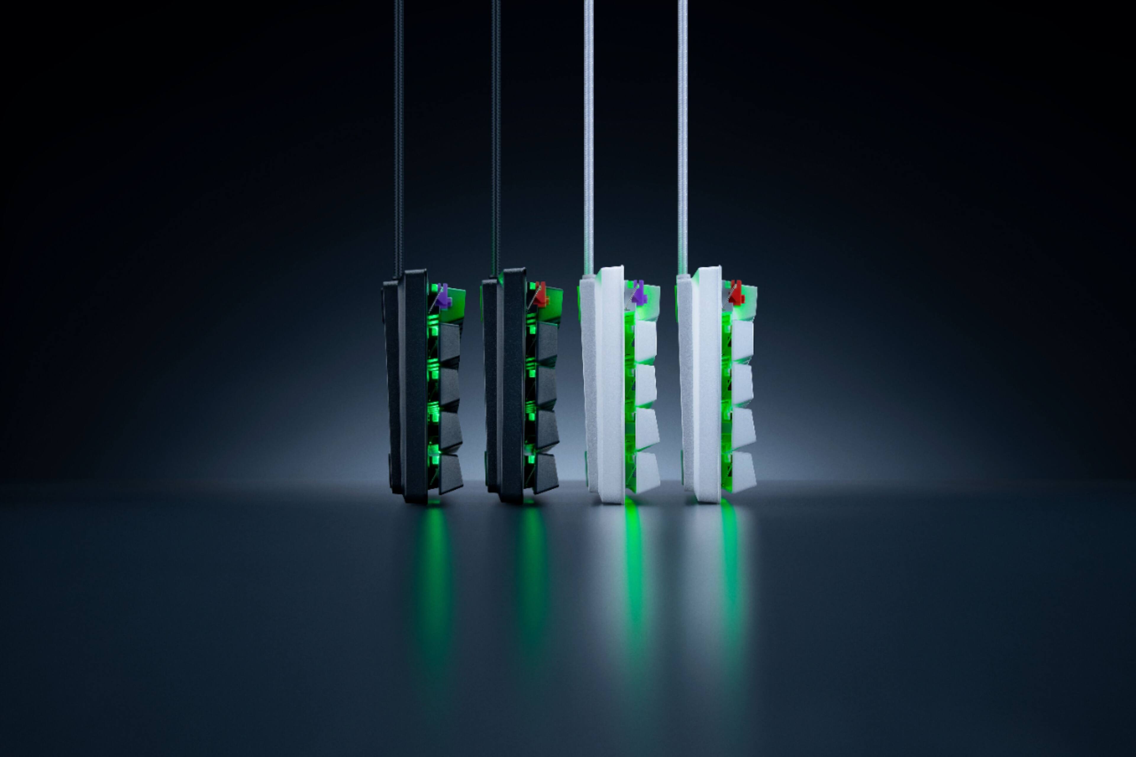 Alt View 19. Razer - Huntsman Mini 60% Wired Optical Linear Switch Gaming Keyboard with Chroma RGB Backlighting - Black.