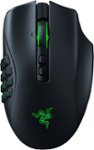 Front. Razer - Naga Pro Wireless Optical with Interchangeable Side Plates in  2, 6, 12 Button Configurations Gaming Mouse - Black.