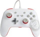 Front Zoom. PowerA - Enhanced Wired Controller for Nintendo Switch - Mario White.