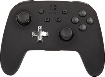 PowerA - Enhanced Wireless Controller for Nintendo Switch - Black - Front_Zoom